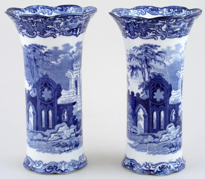 Vases Pair c1930s